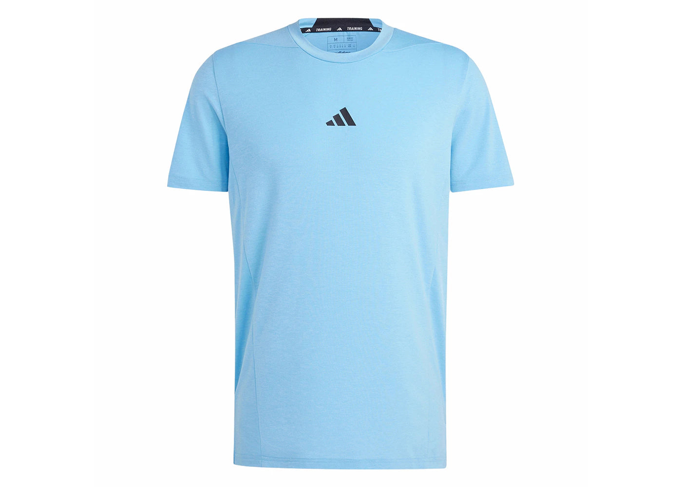 adidas Designed for Training Workout Tee Semi Blue Burst