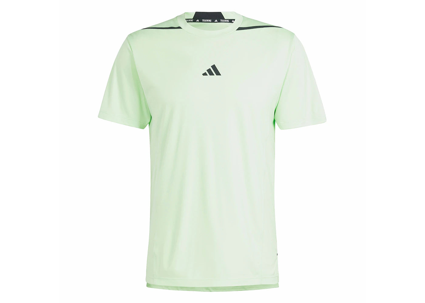adidas Designed for Training Workout Tee Semi Green Spark/Black