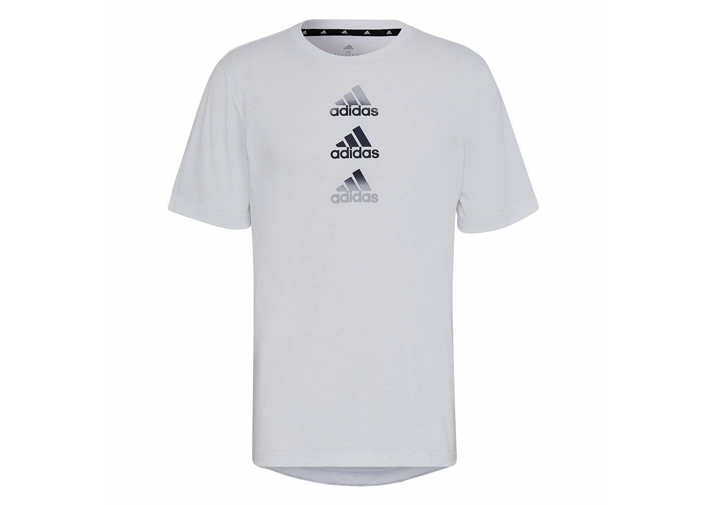 adidas Designed to Move Logo Tee White