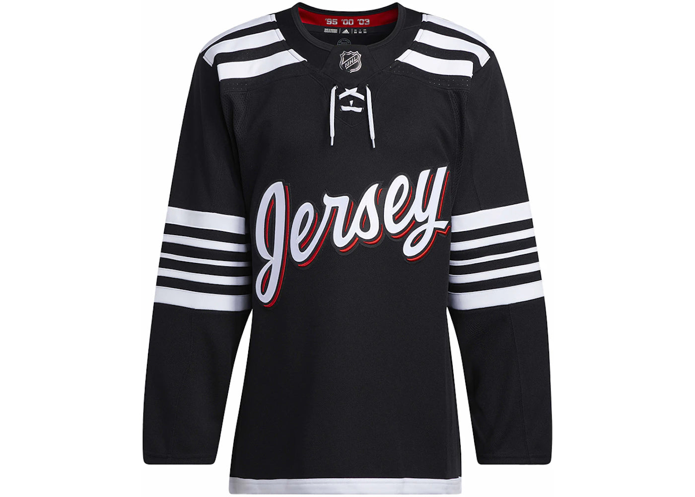 adidas Devils Away Authentic Jersey Black