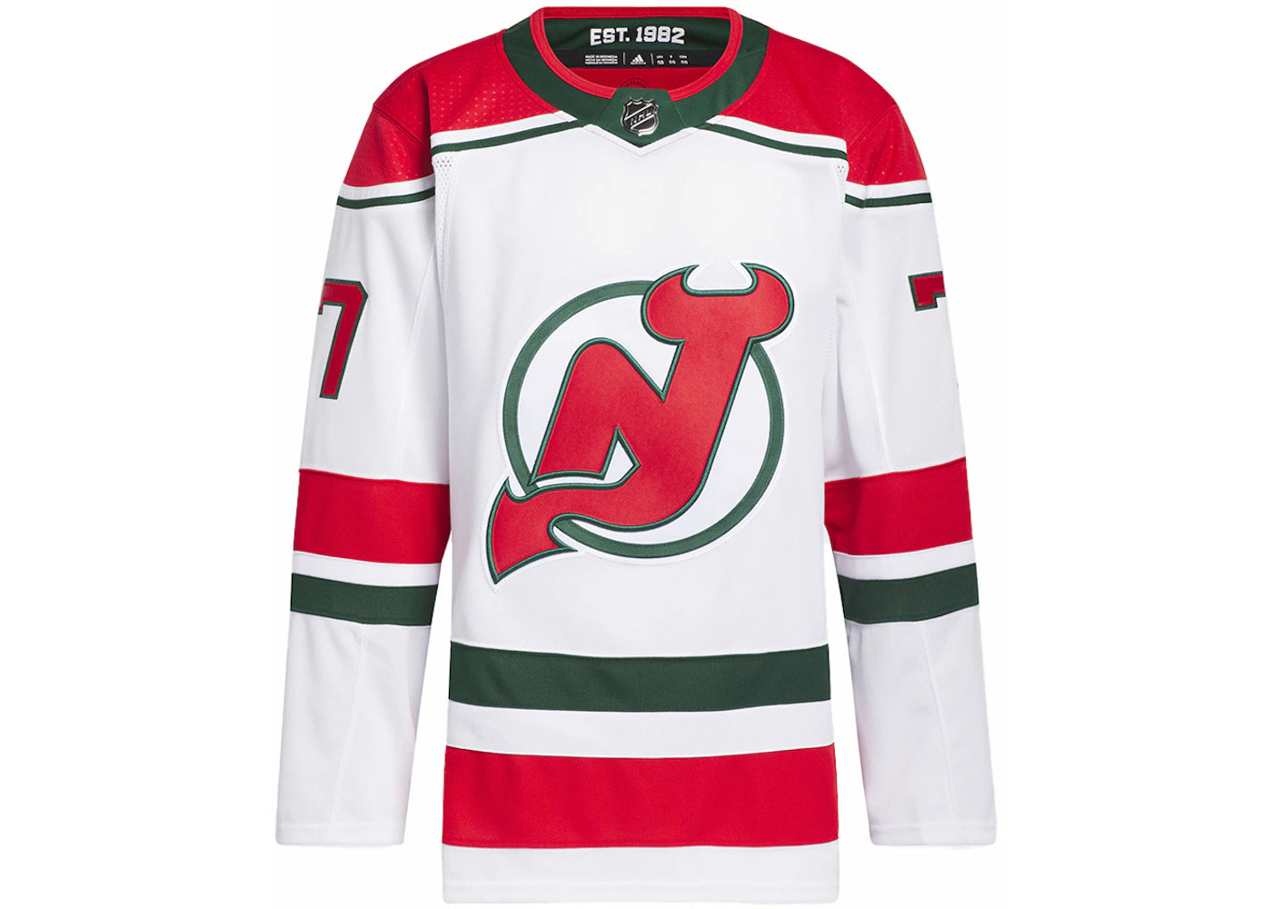 adidas Devils Hamilton Heritage Jersey White