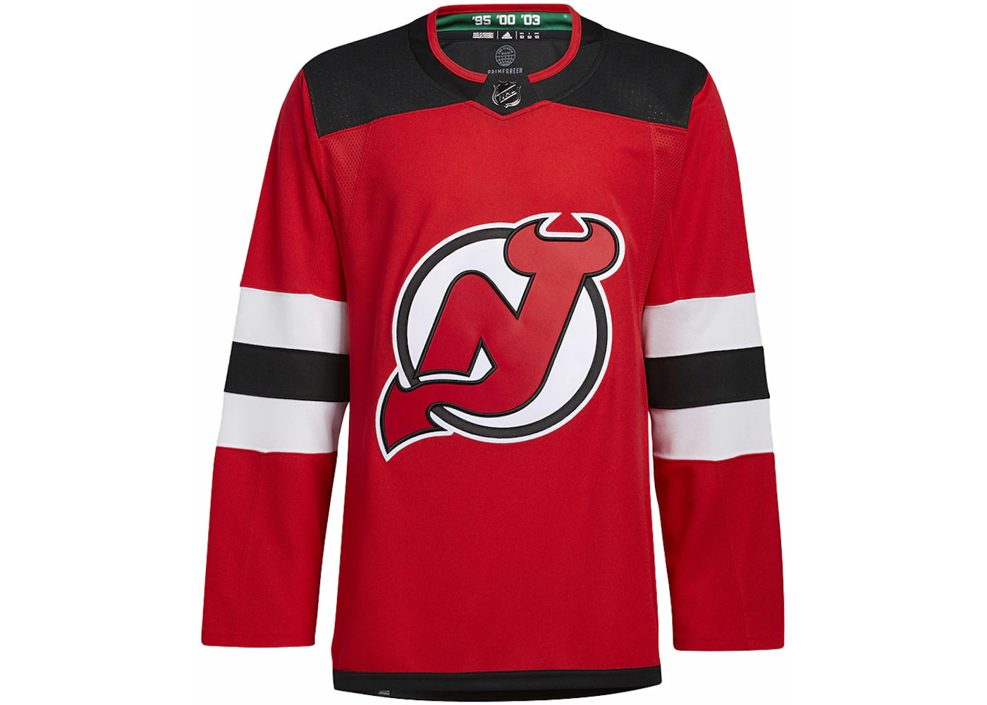 adidas Devils Home Authentic Jersey Red