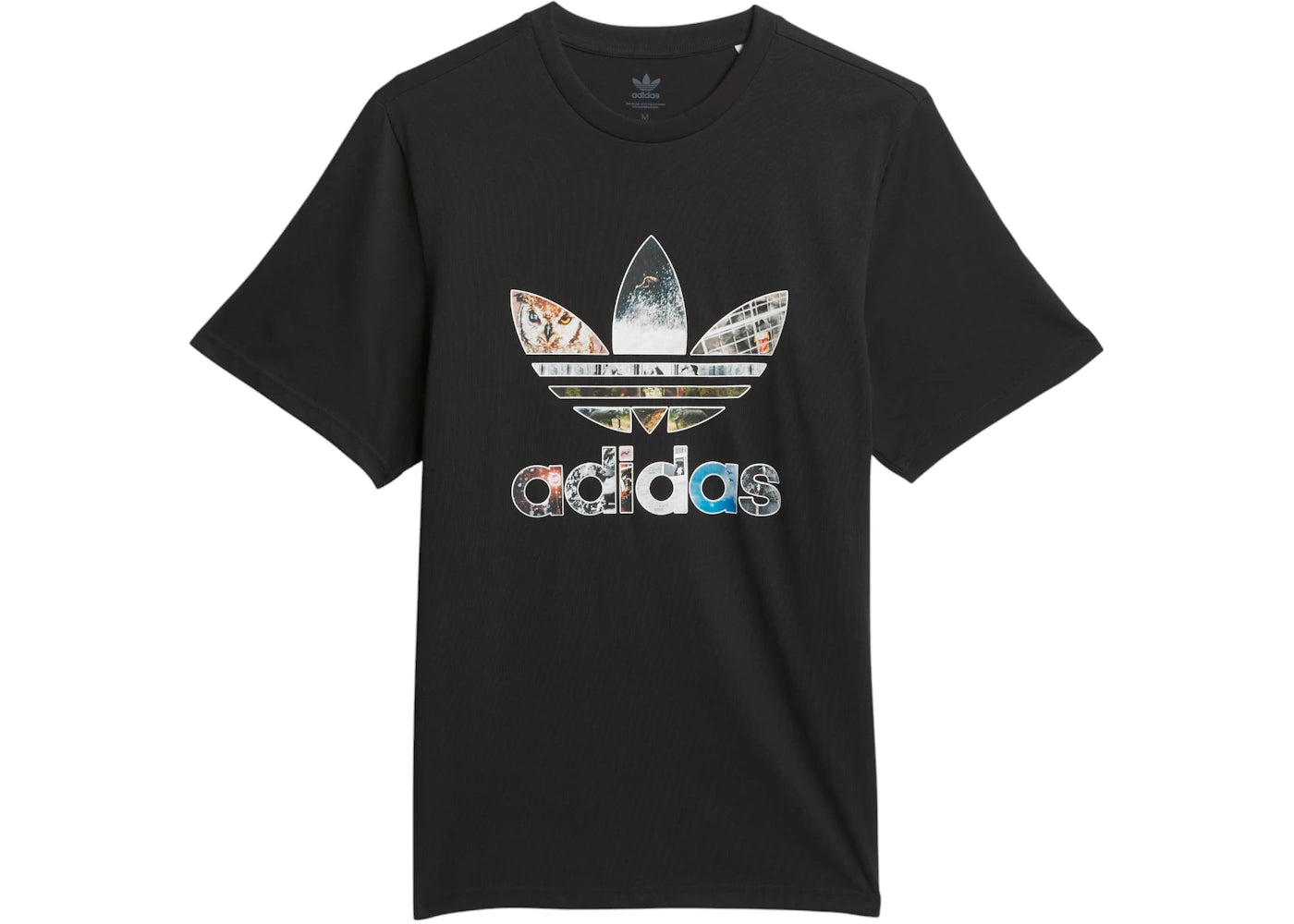 adidas Dill Trefoil Photo T-Shirt Black