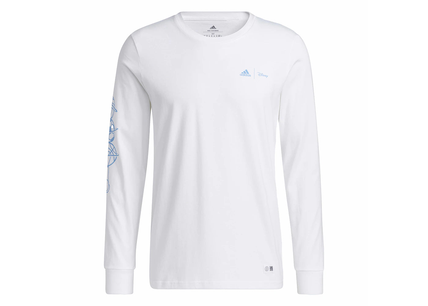 adidas Disney Sport Long Sleeve Tee White