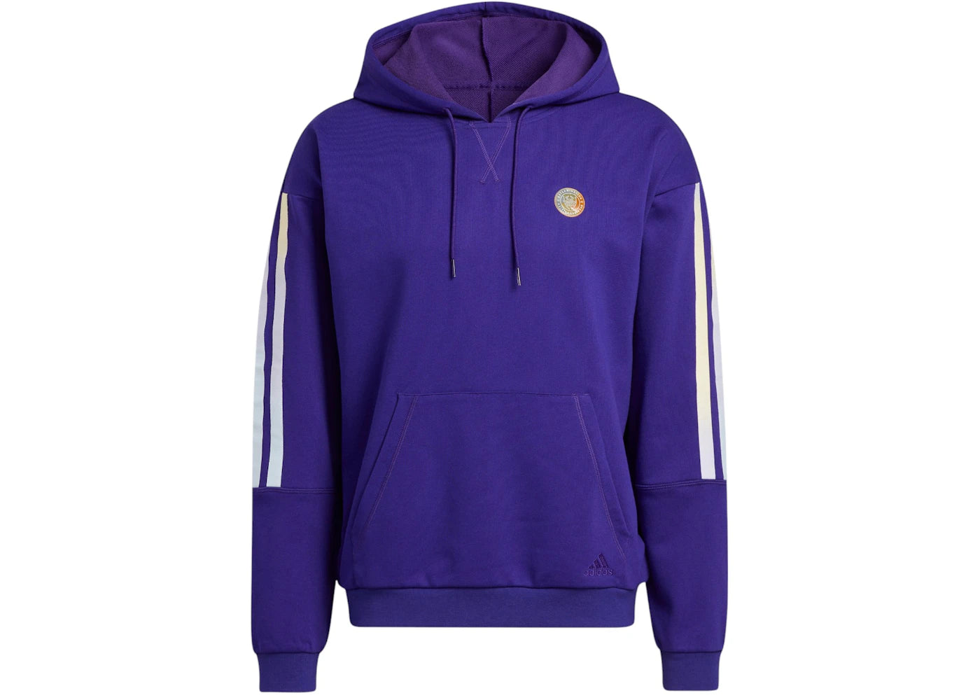 adidas Donovan Mitchell Pullover Hoodie Team College Purple
