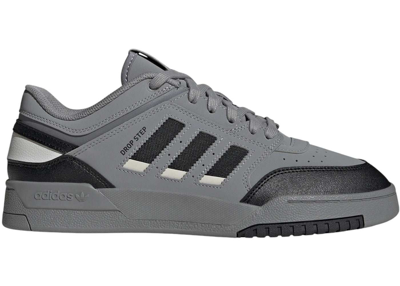 adidas Drop Step Low Grey Three Core Black Grey One