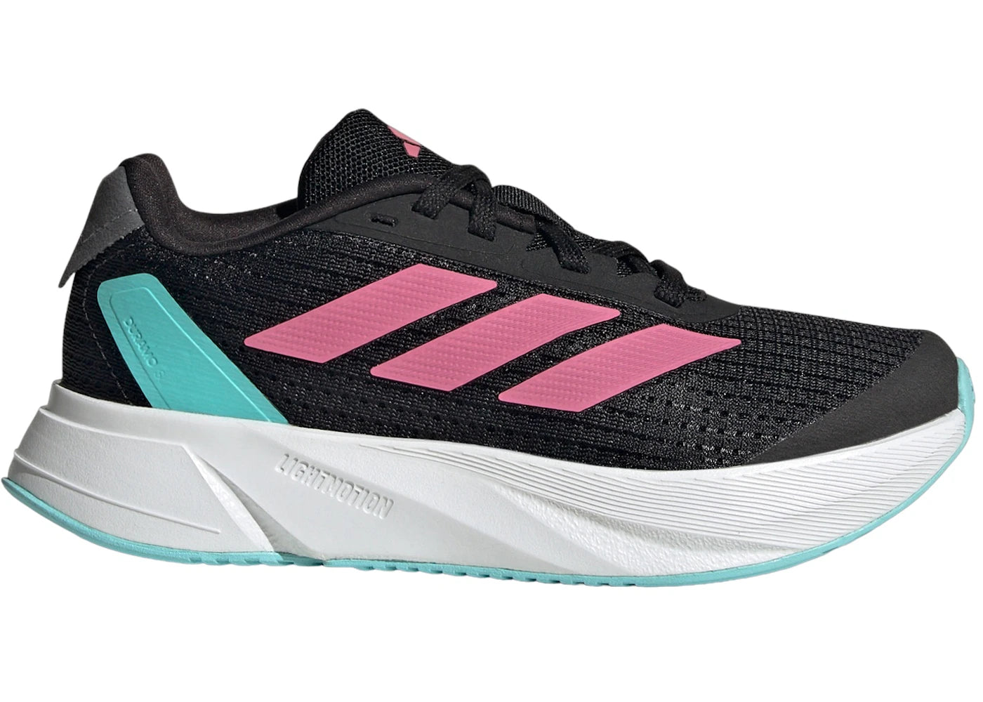 adidas Duramo SL Core Black Pink Fusion Cloud White (GS)