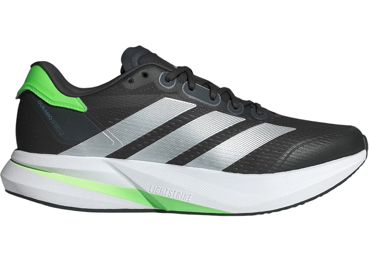 adidas Duramo Speed 2 Carbon Silver Lime Burst