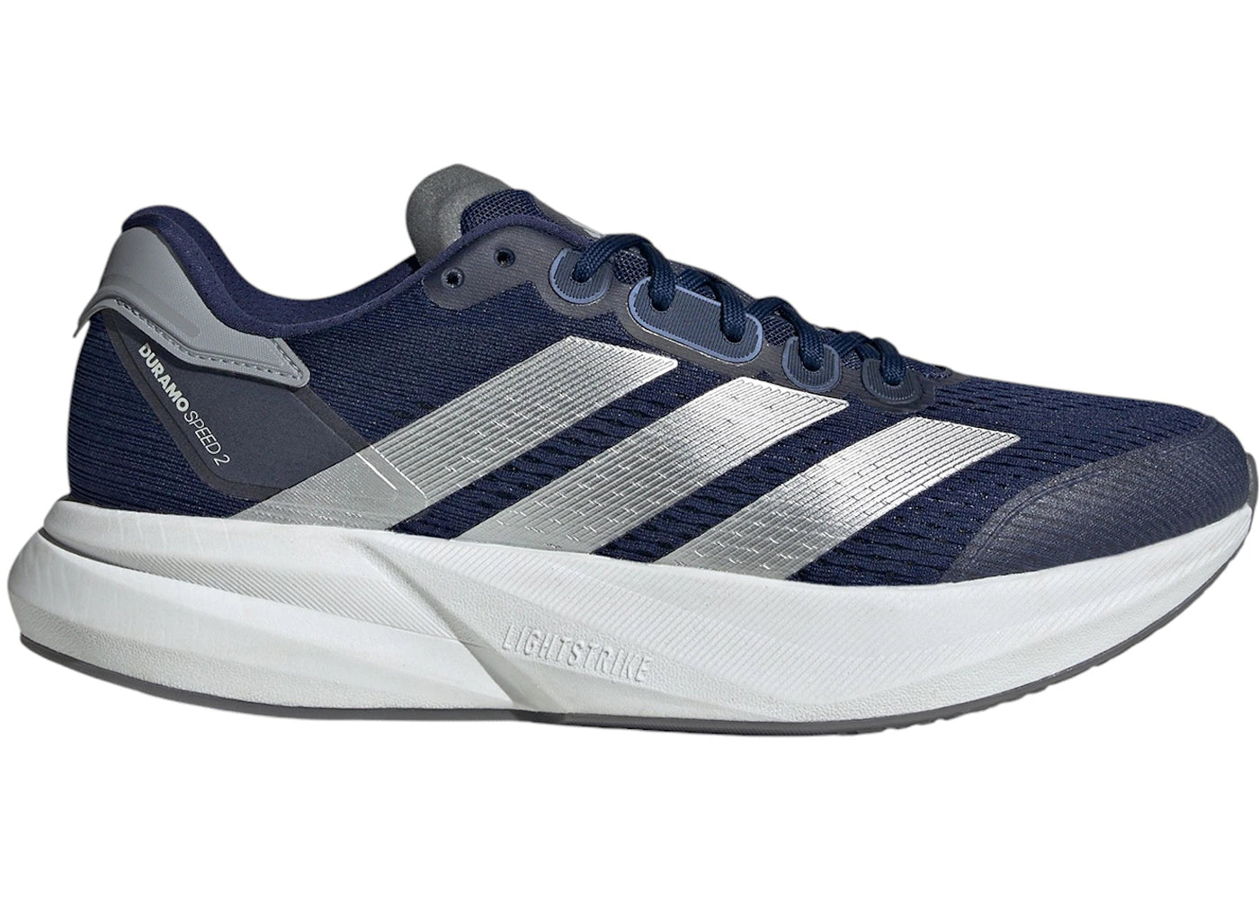 adidas Duramo Speed 2 Dark Blue Silver Metallic Halo Silver