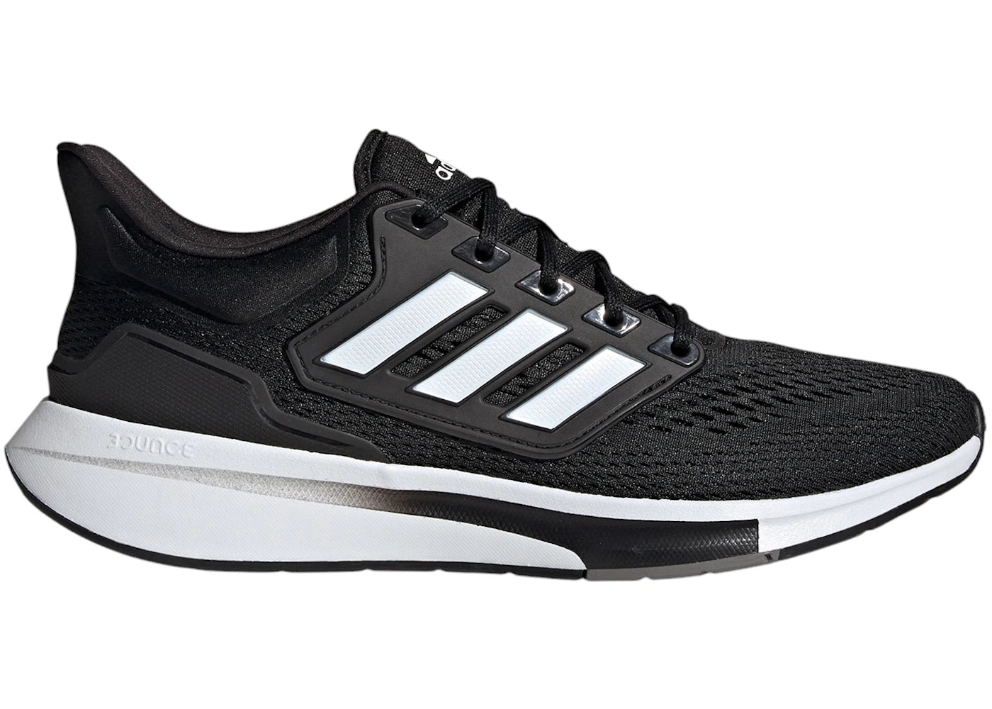 adidas EQ21 Run Core Black Cloud White Grey Four