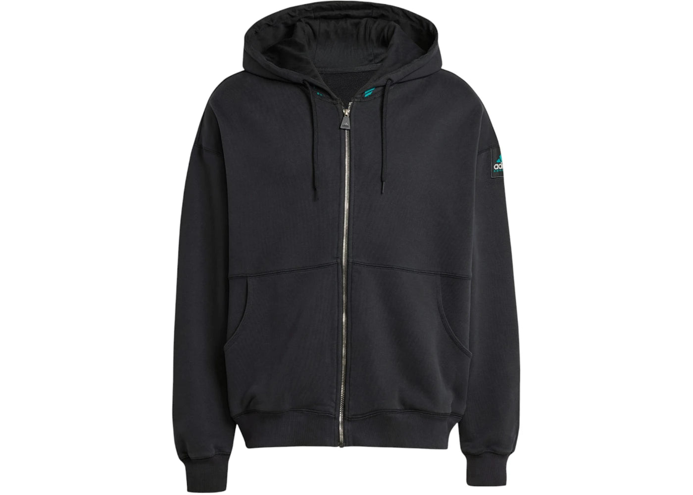 adidas Eqt Fleece Full Zip Hoodie Black