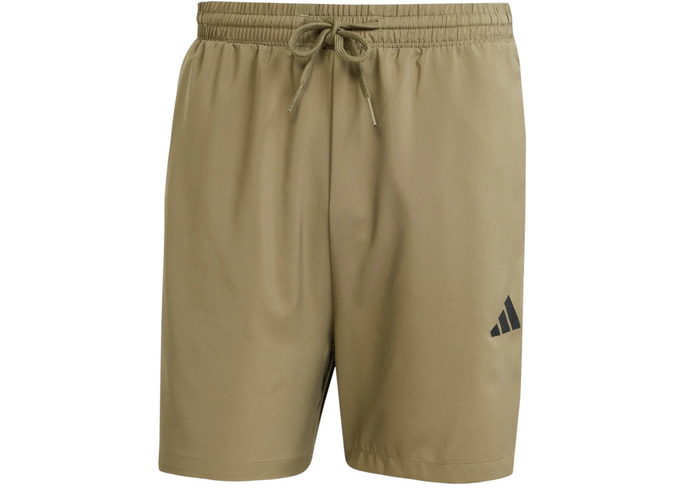 adidas Essentials 3-Stripes Chelsea Shorts Olive Strata Black