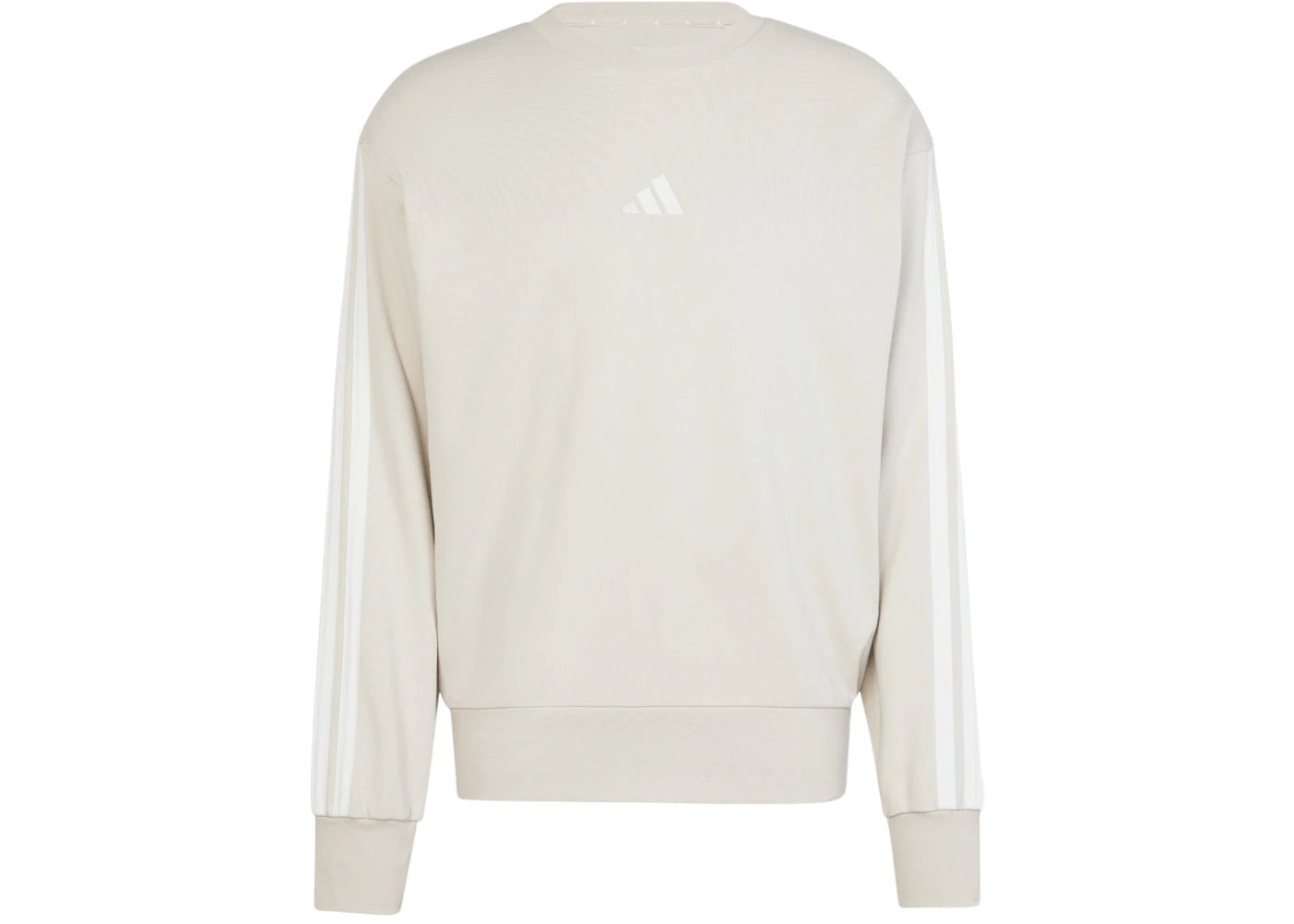 adidas Essentials 3-Stripes French Terry Sweatshirt Wonder Alumina/White