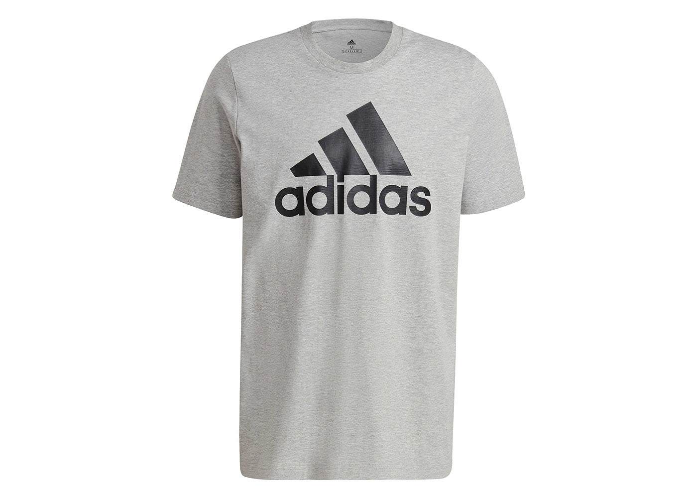 adidas Essentials Big Logo Tee Medium Grey Heather/Black