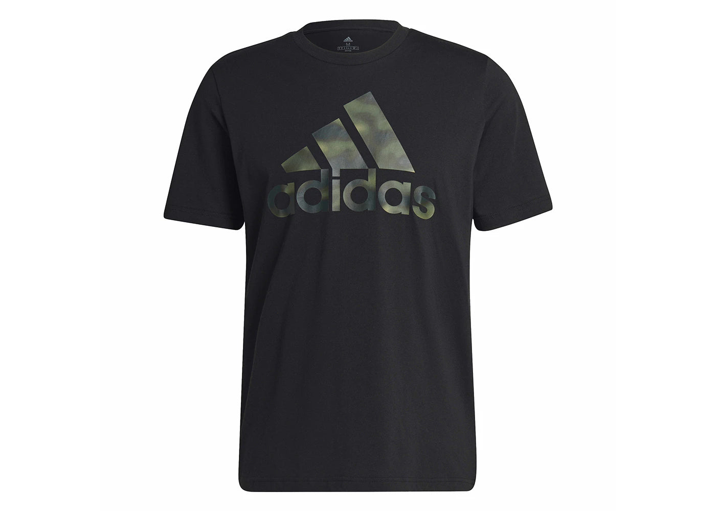 adidas Essentials Camo Print Tee Black