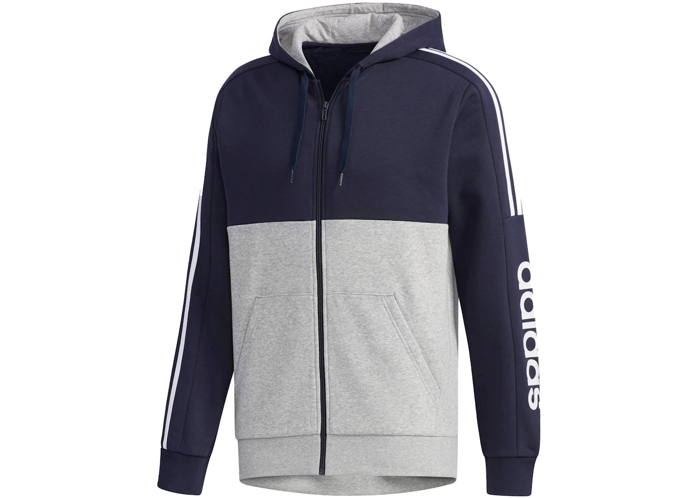 adidas Essentials Colorblock Track Jacket Legend Ink/Medium Grey Heather/White