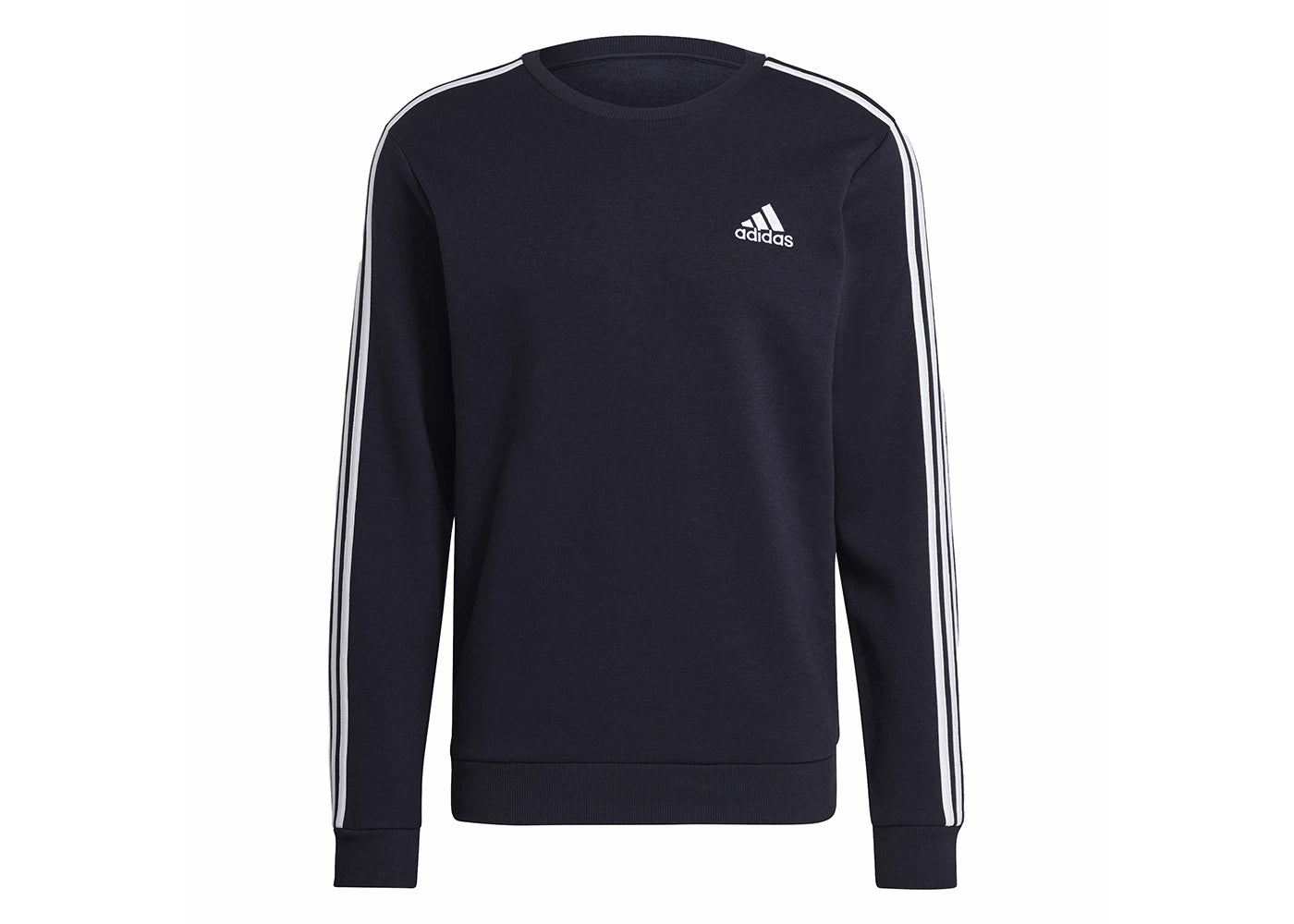 adidas Essentials Fleece 3-Stripes Sweatshirt Legend Ink/White