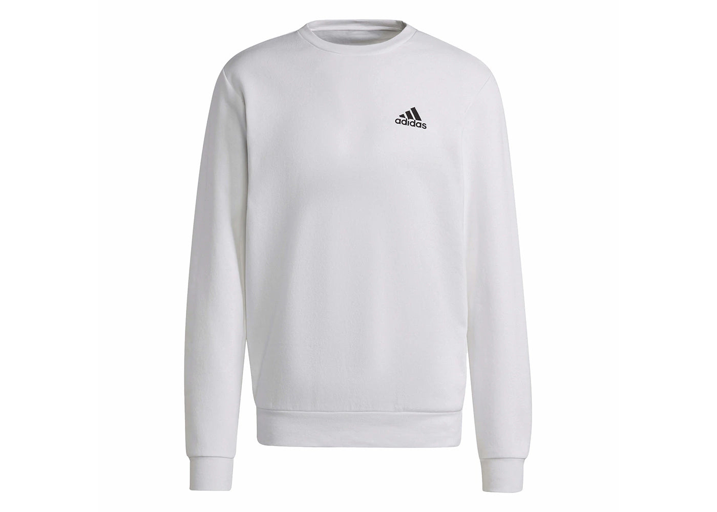 adidas Essentials Fleece Sweatshirt White/Black