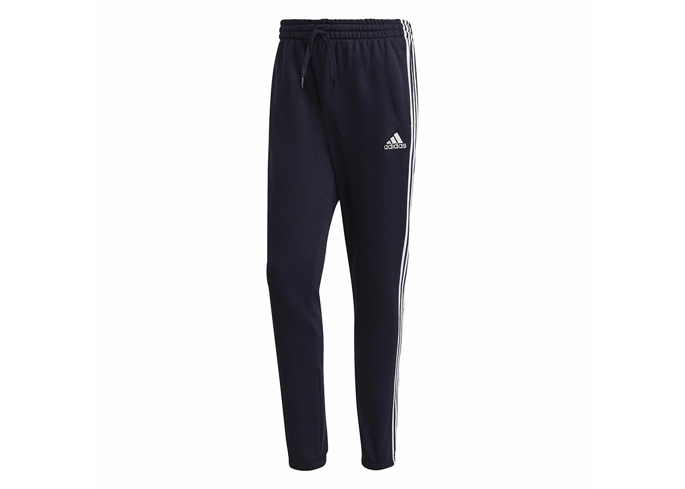 adidas Essentials Fleece Tapered Elastic Cuff 3-Stripes Pants Legend Ink