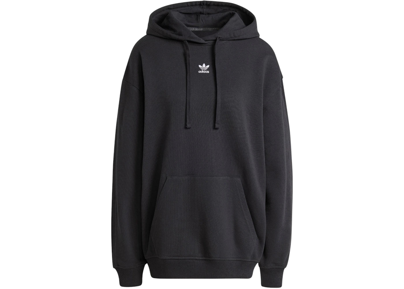 adidas Essentials Loose French Terry Hoodie Black