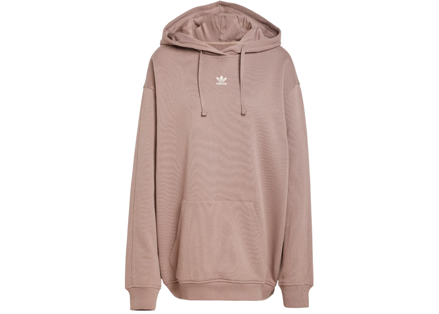 adidas Essentials Loose French Terry Hoodie Trace Brown