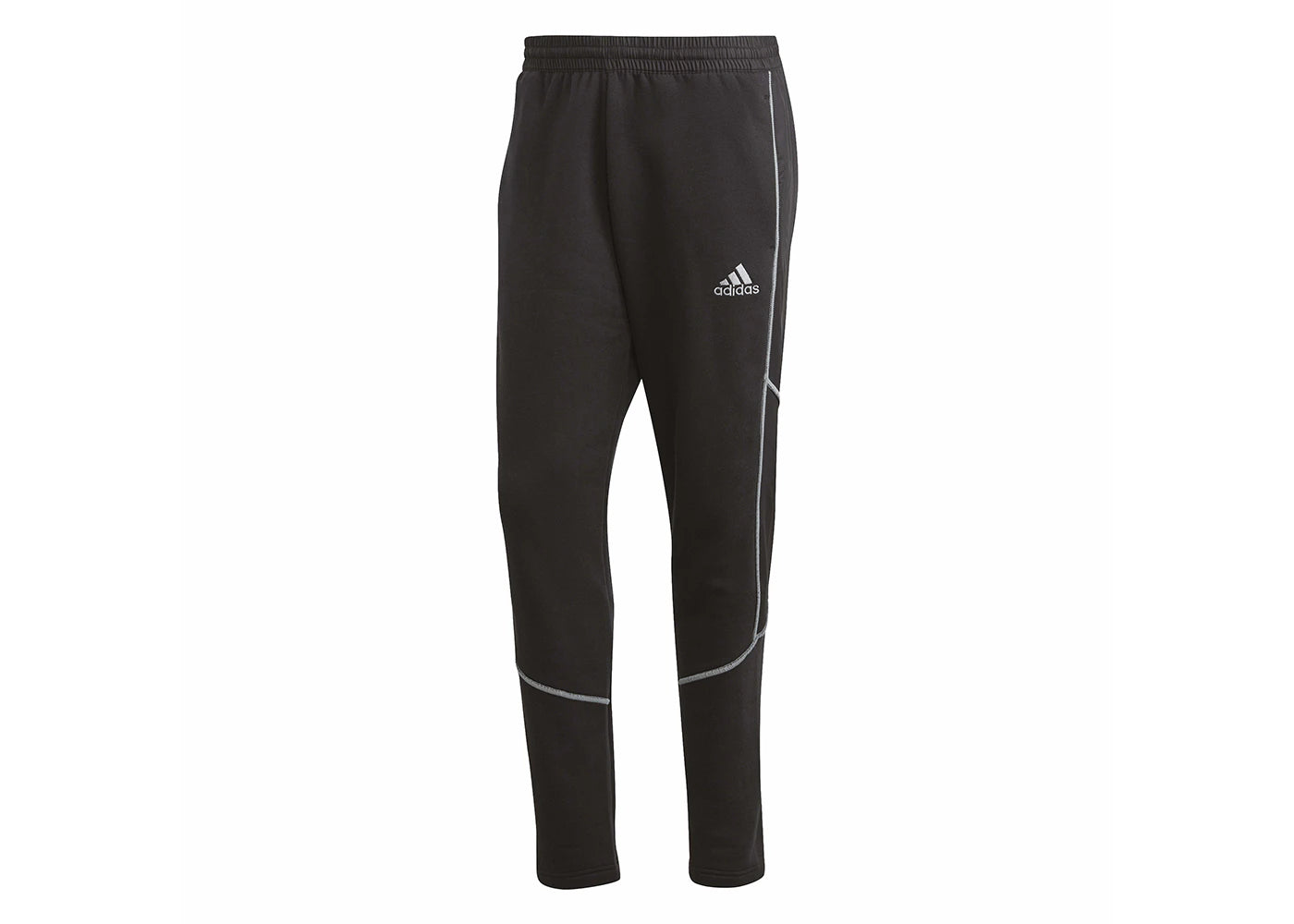 adidas Essentials Reflect-in-the-Dark Fleece Pants Black/Halo Silver