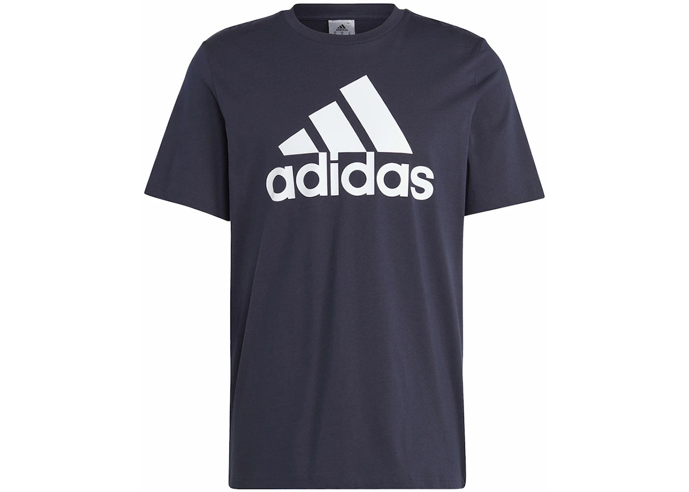 adidas Essentials Single Jersey Big Logo Tee Legend Ink/White
