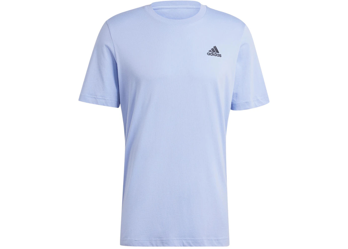 adidas Essentials Single Jersey Embroidered Small Logo T-Shirt Blue Spark