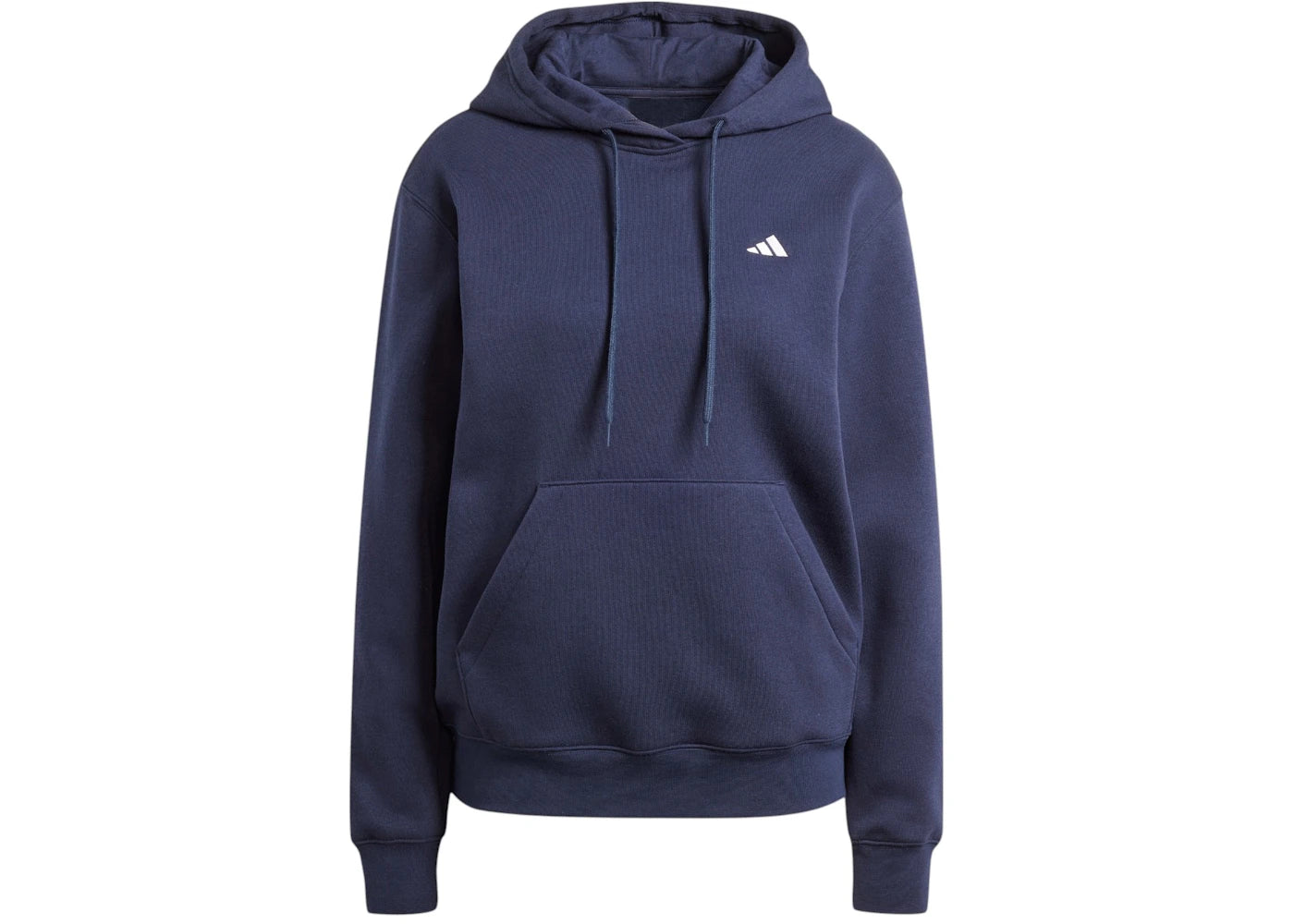 adidas Essentials Small Logo Feel Cozy Hoodie Legend Ink