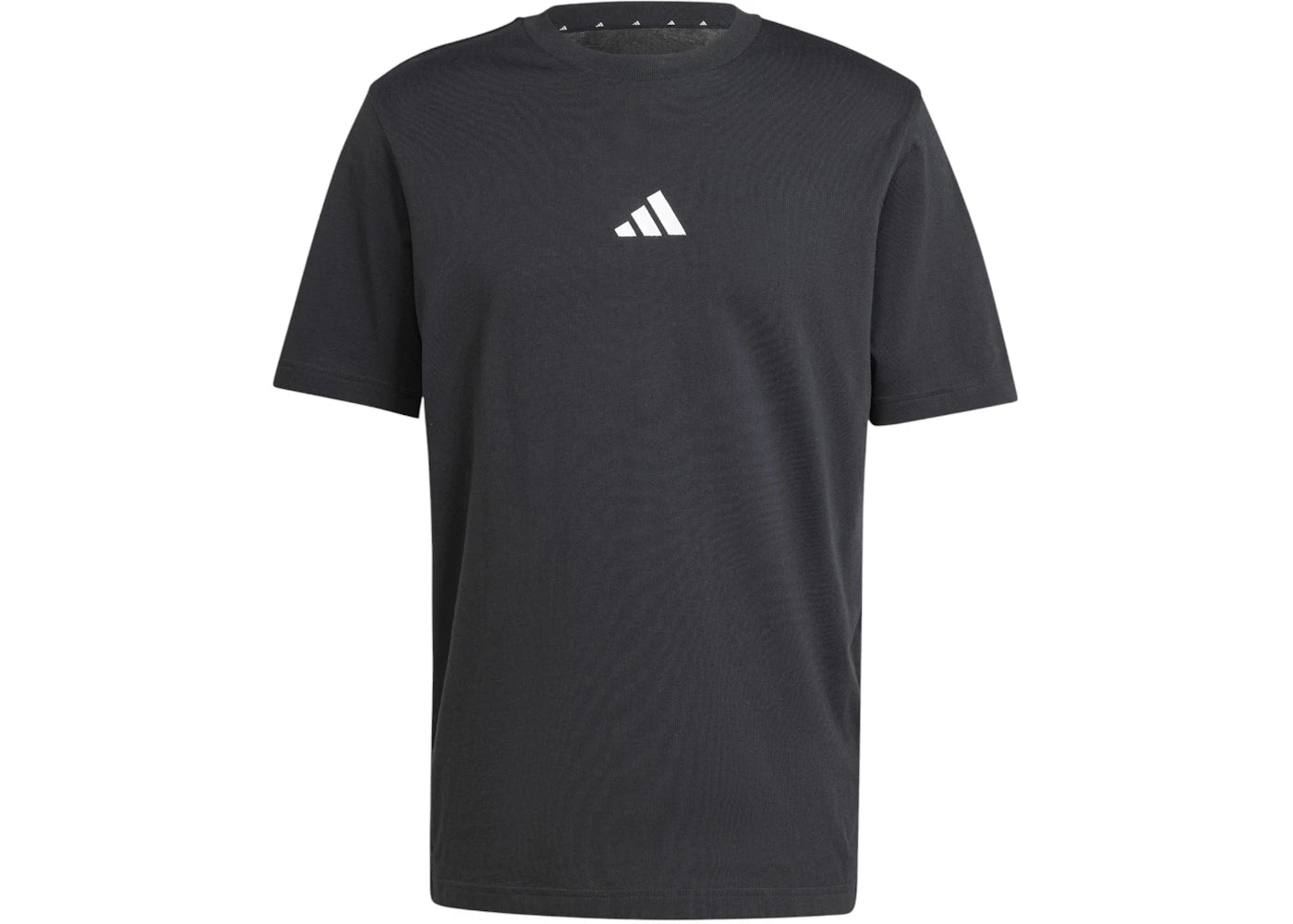 adidas Essentials Small Logo Single Jersey T-Shirt Black/White