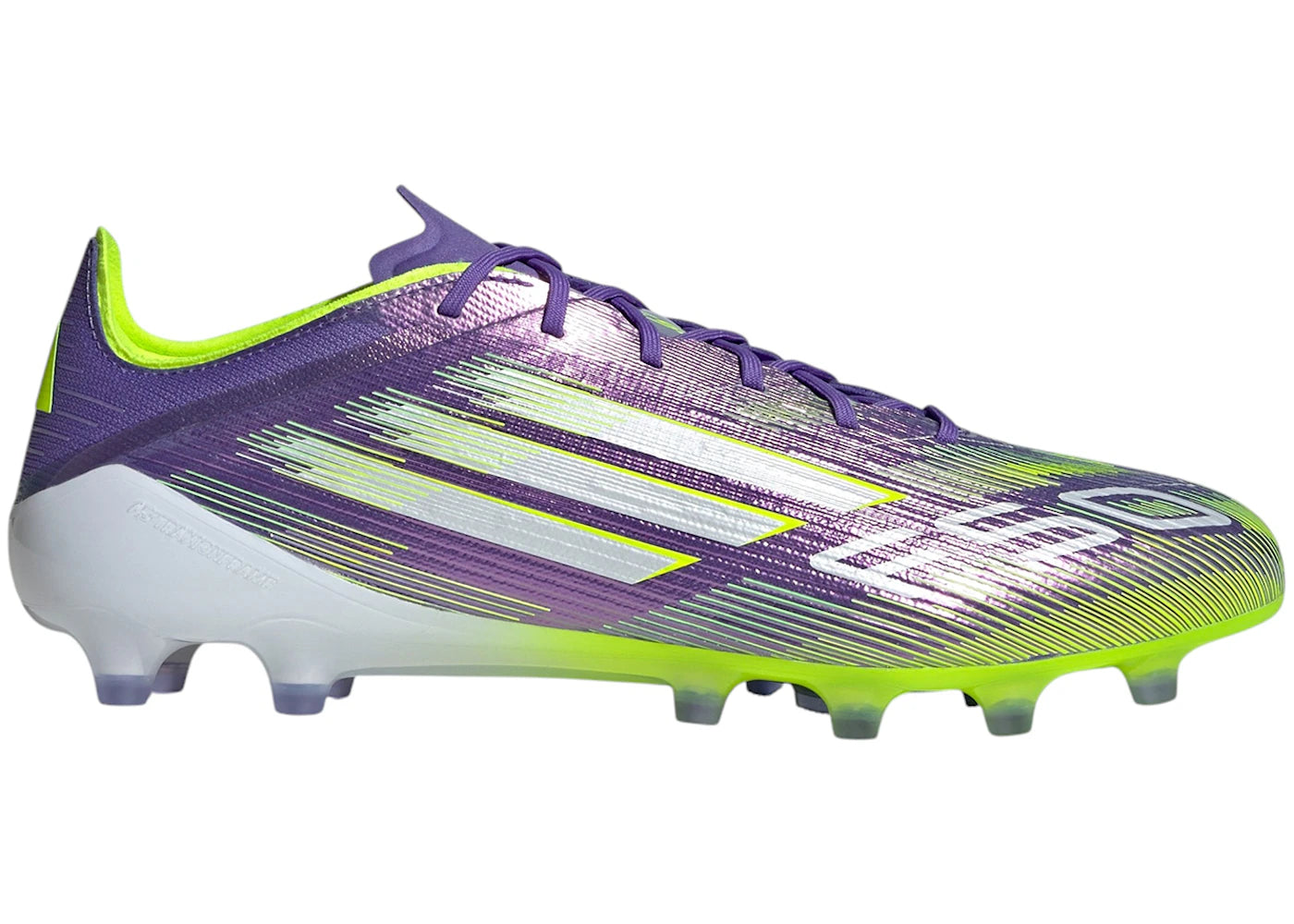 adidas F50 Elite AG Purple Rush Cloud White Lucid Lemon