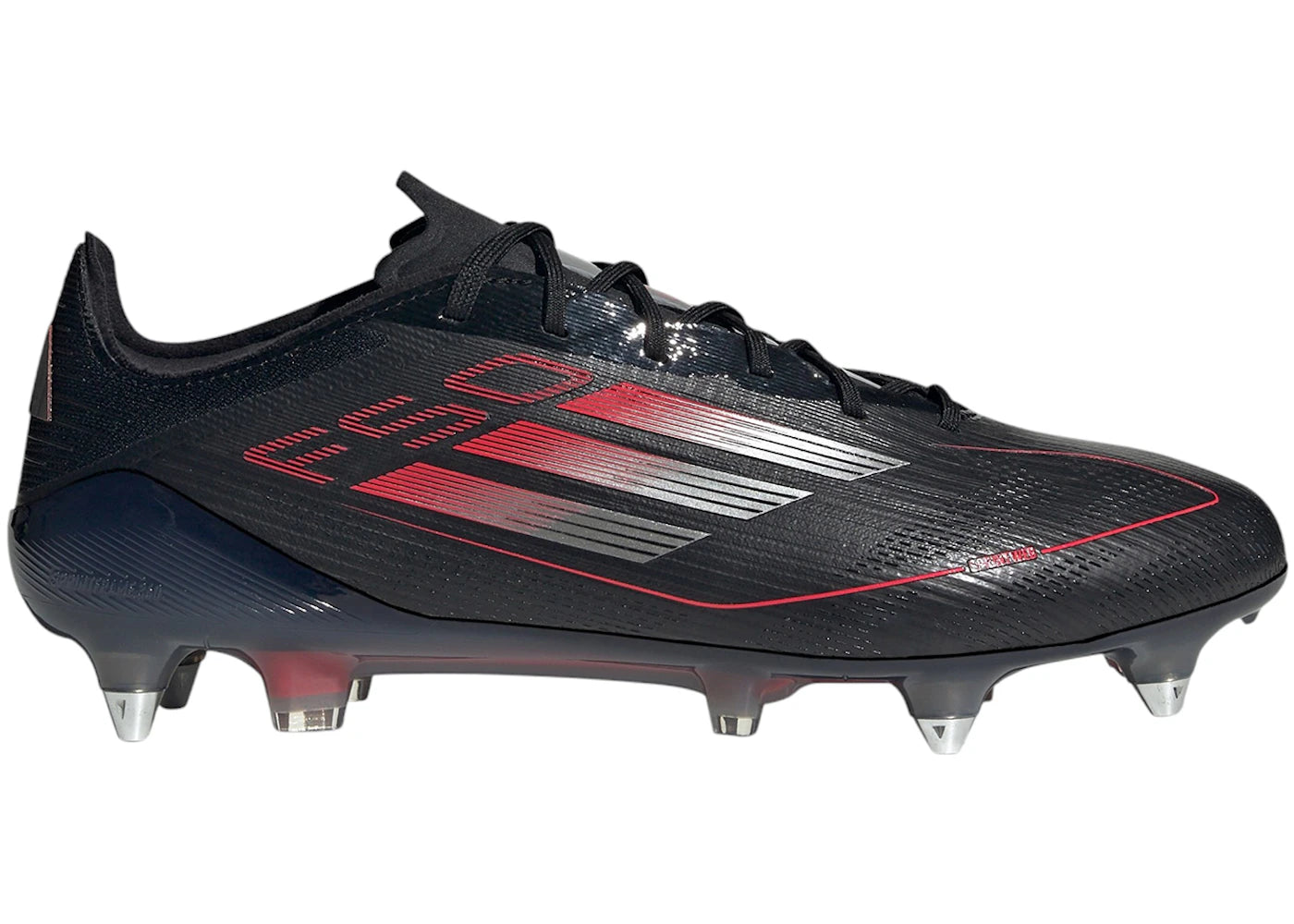 adidas F50 Elite SG Core Black Iron Metallic Lucid Red