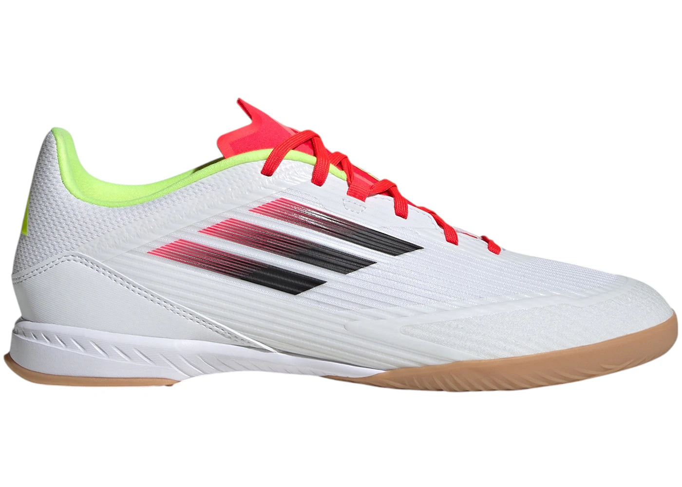 adidas F50 League Indoor Cloud White Core Black Solar Yellow