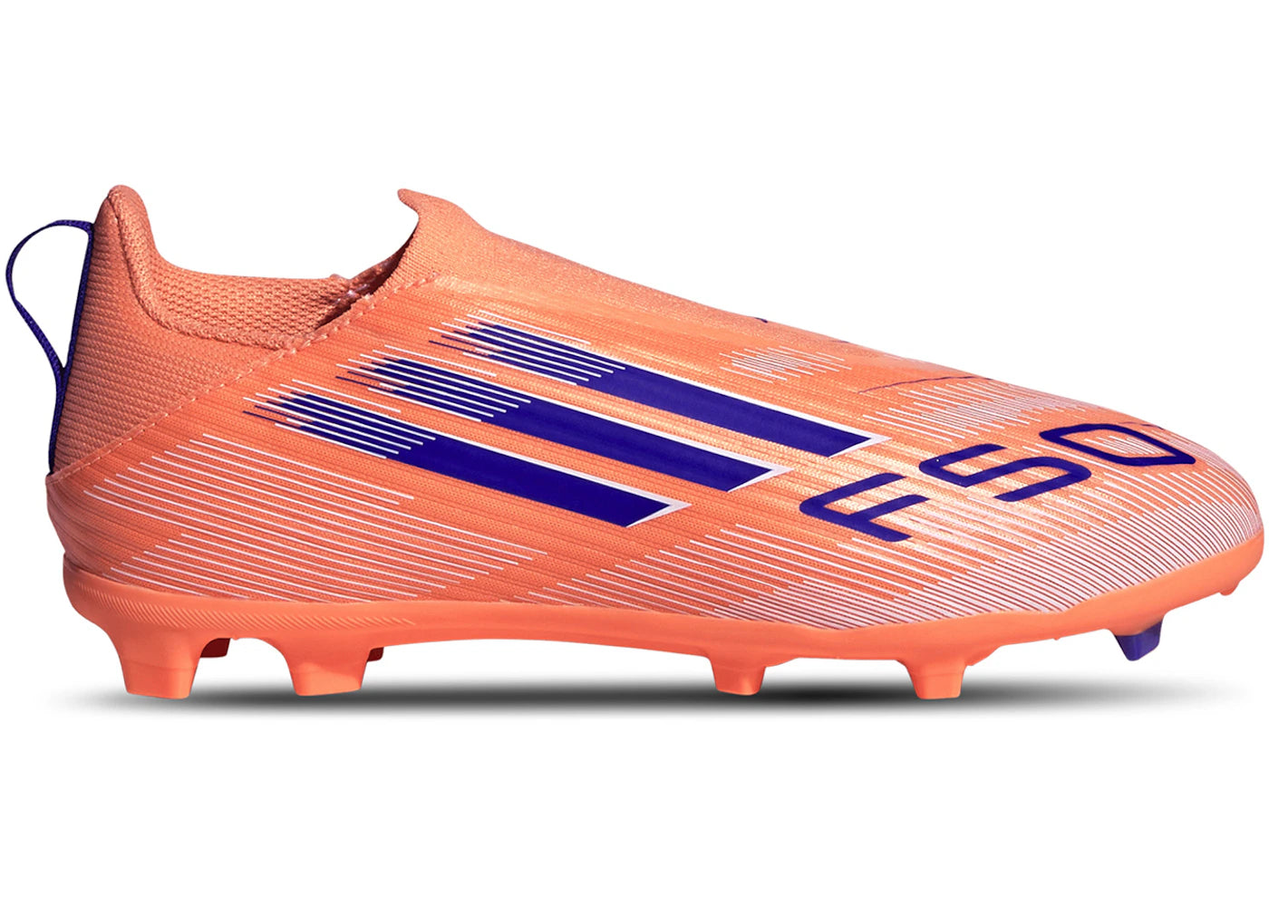 adidas F50 League Laceless FG/MG Coral Blaze Pack (Kids)
