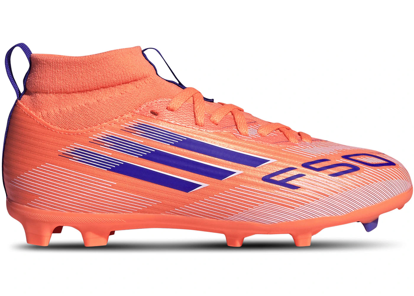 adidas F50 League Mid-Cut FG/MG Coral Blaze Pack (Kids)