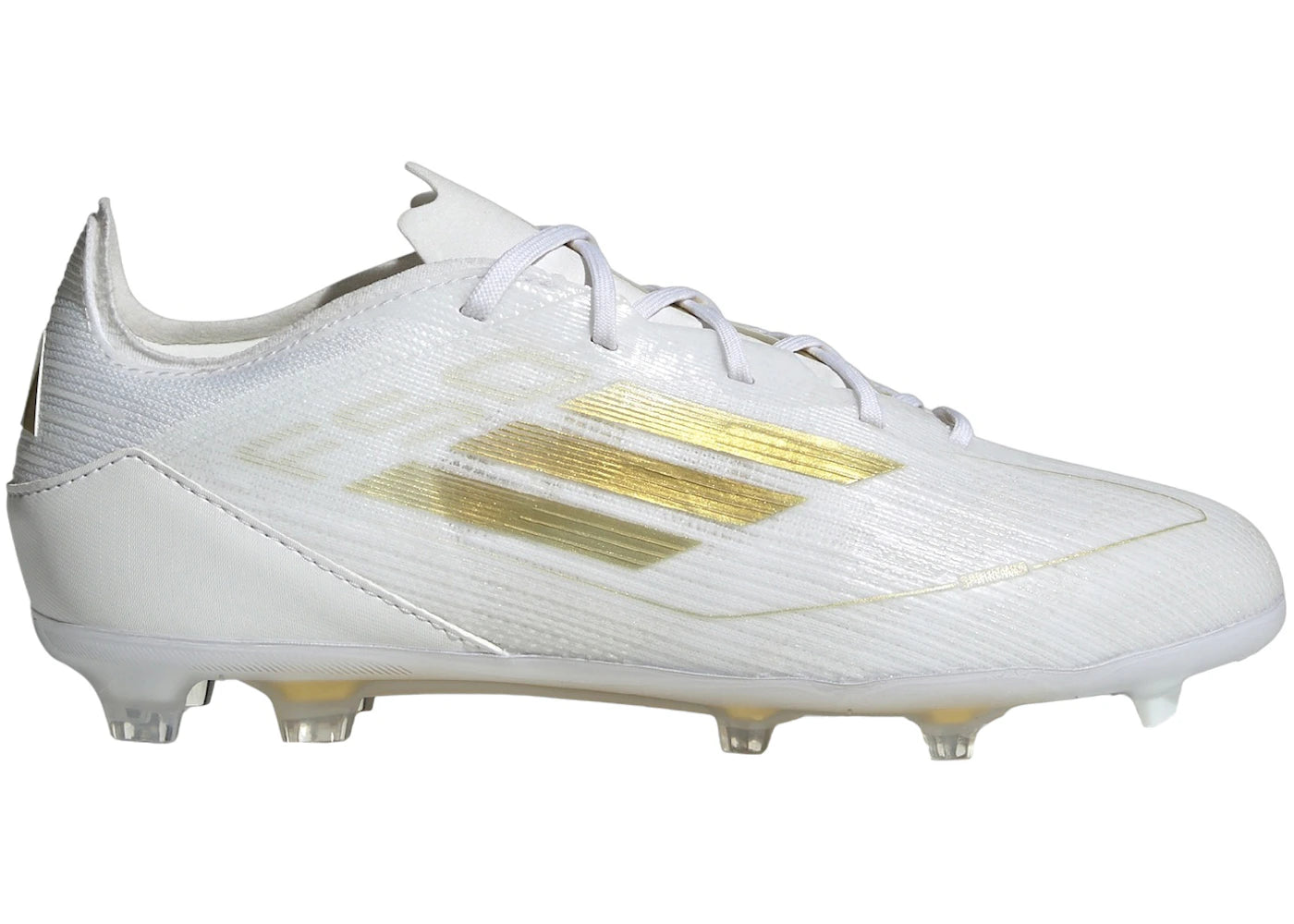 adidas F50 Pro FG Cloud White Gold Metallic (GS)