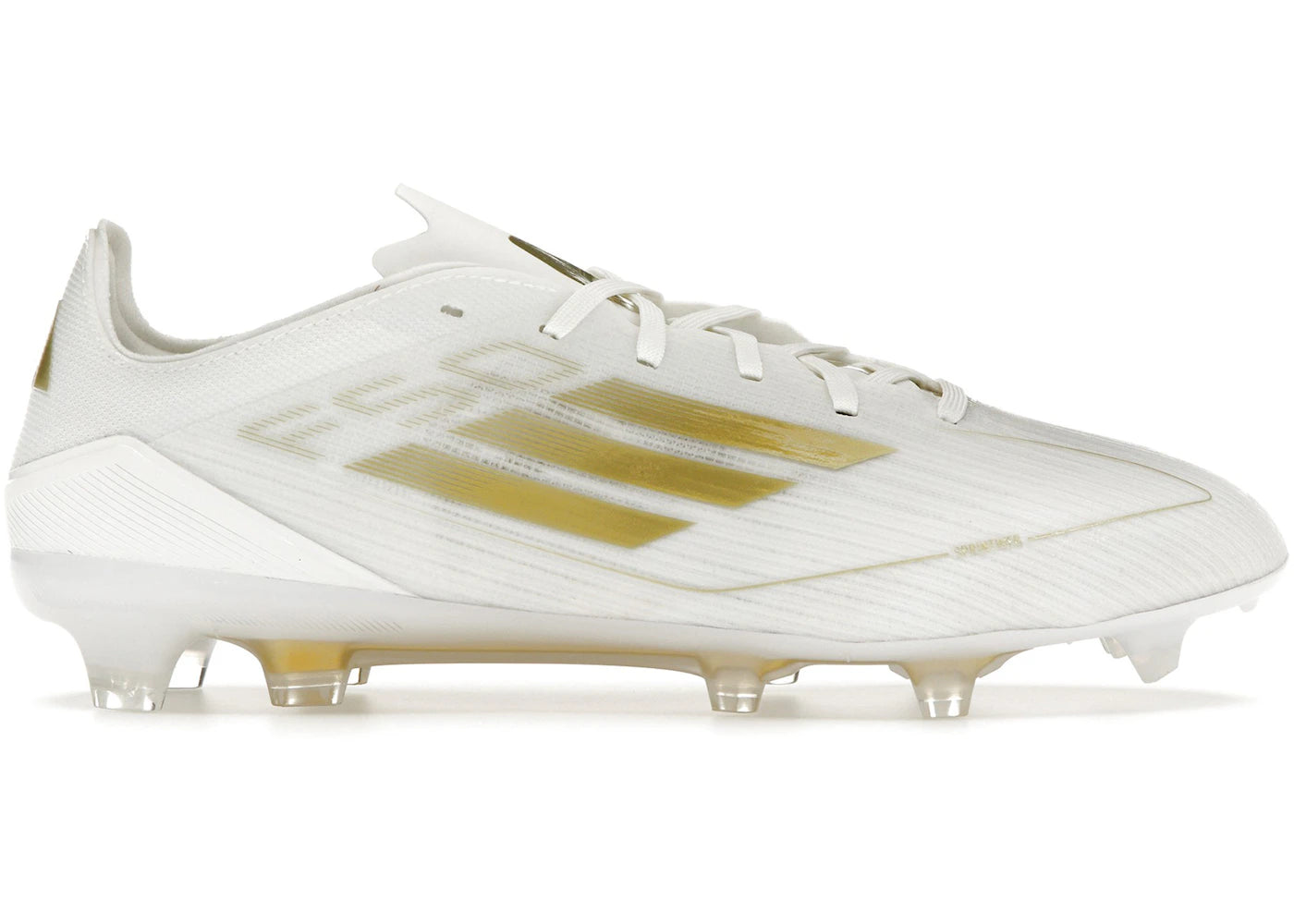 adidas F50 Pro FG Cloud White Gold Metallic