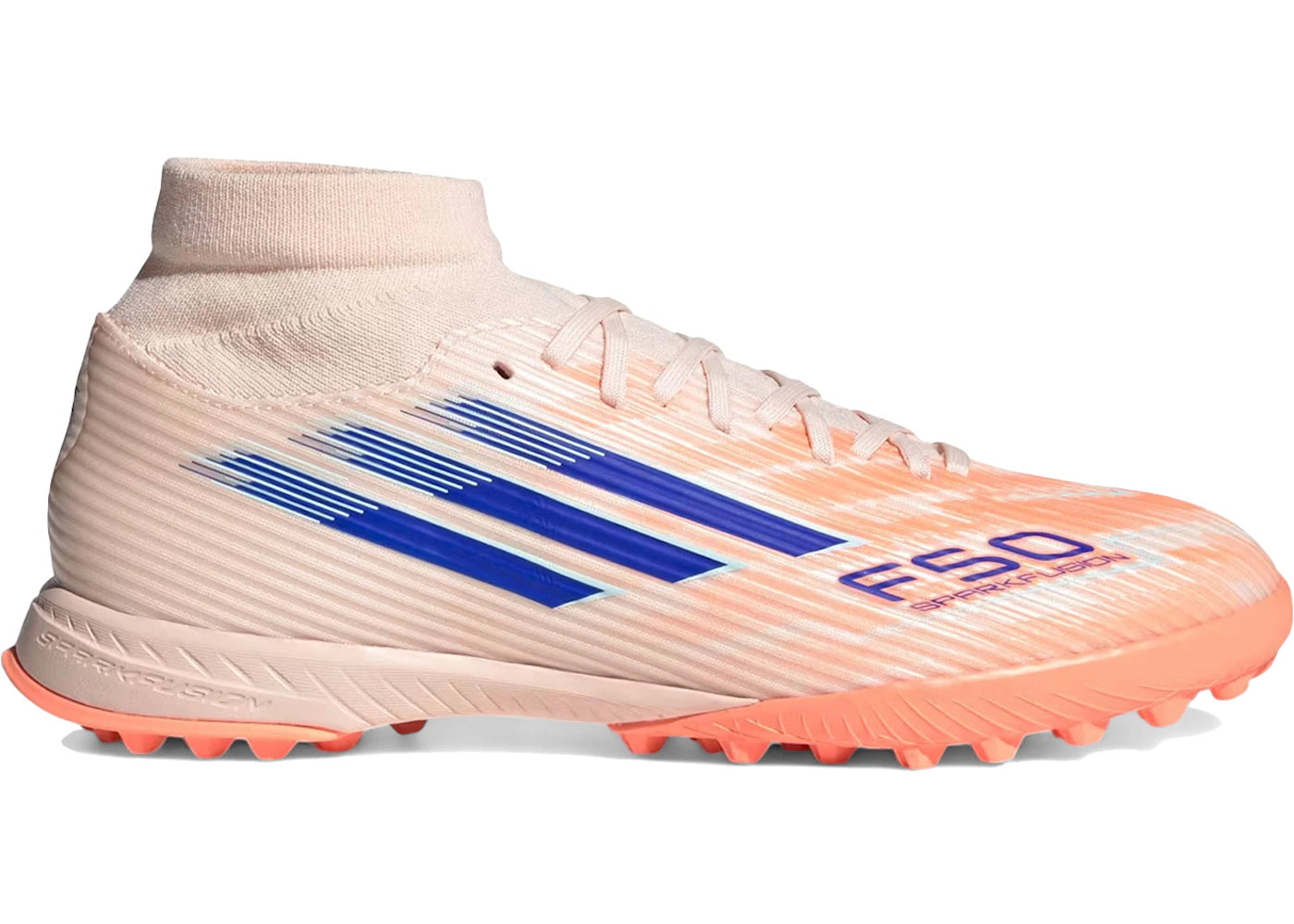 adidas F50 Sparkfusion League Mid-Cut TF Coral Blaze Pack (Women's)