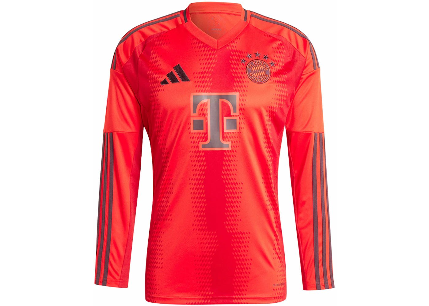 adidas FC Bayern 24/25 Long Sleeve Home Jersey Red