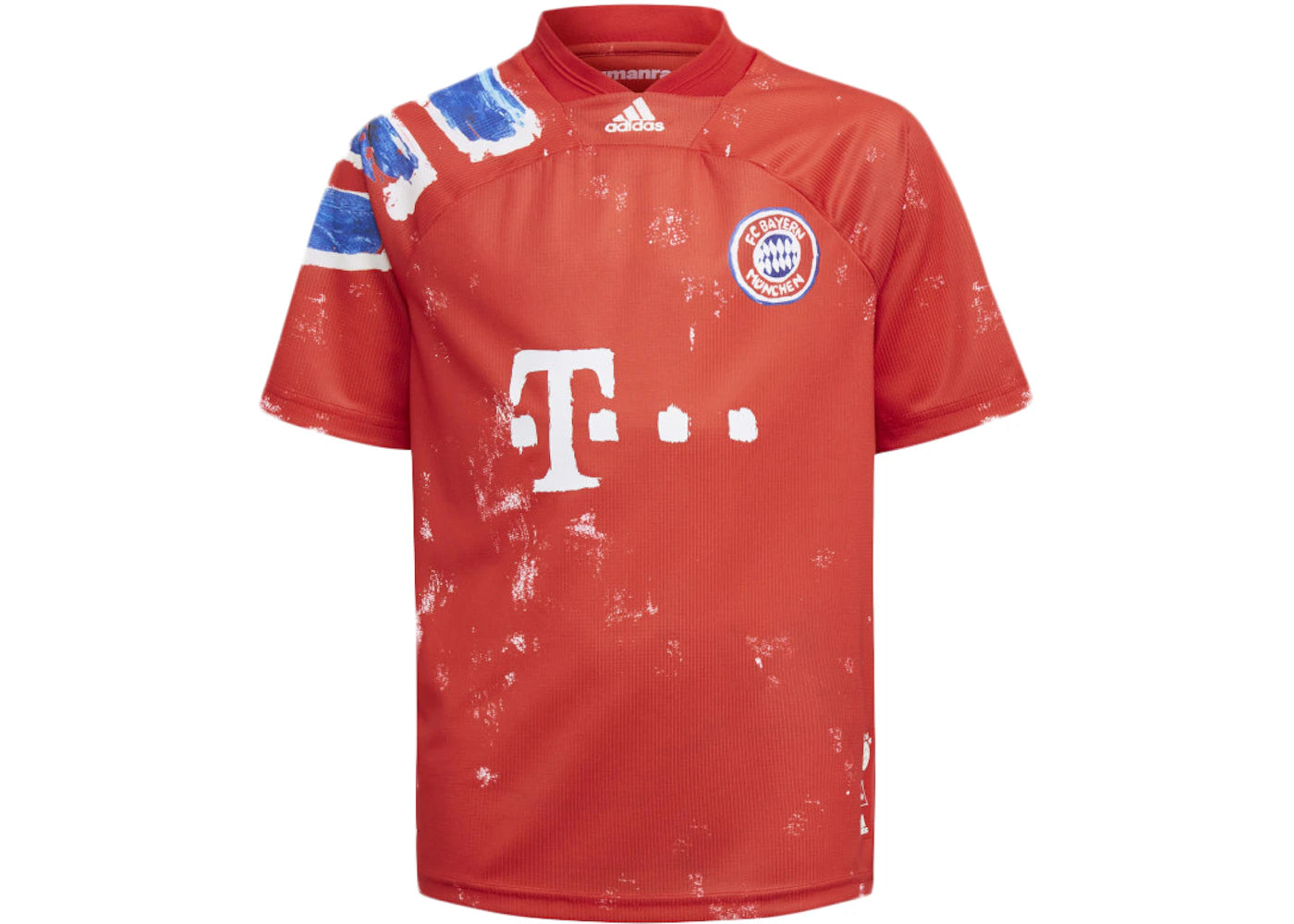 adidas FC Bayern Human Race Kids Jersey True Red/White