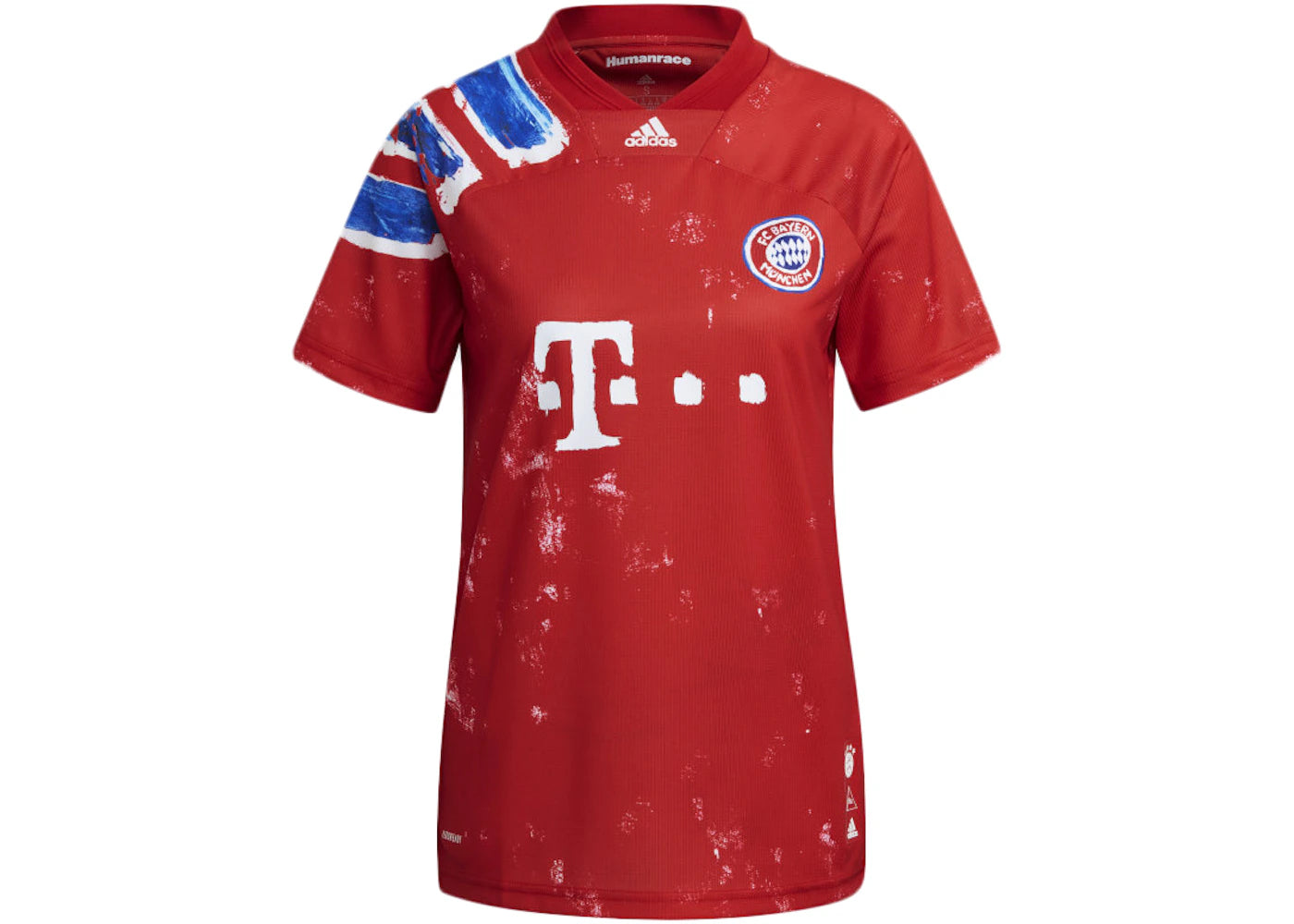 adidas FC Bayern Human Race Womens Jersey True Red/White