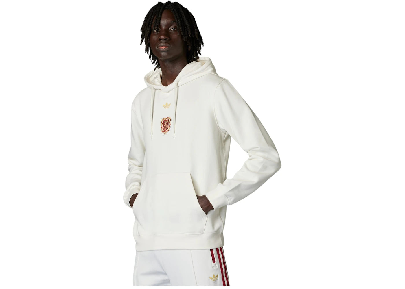 adidas Fc Bayern Anniversary Hoodie Off White