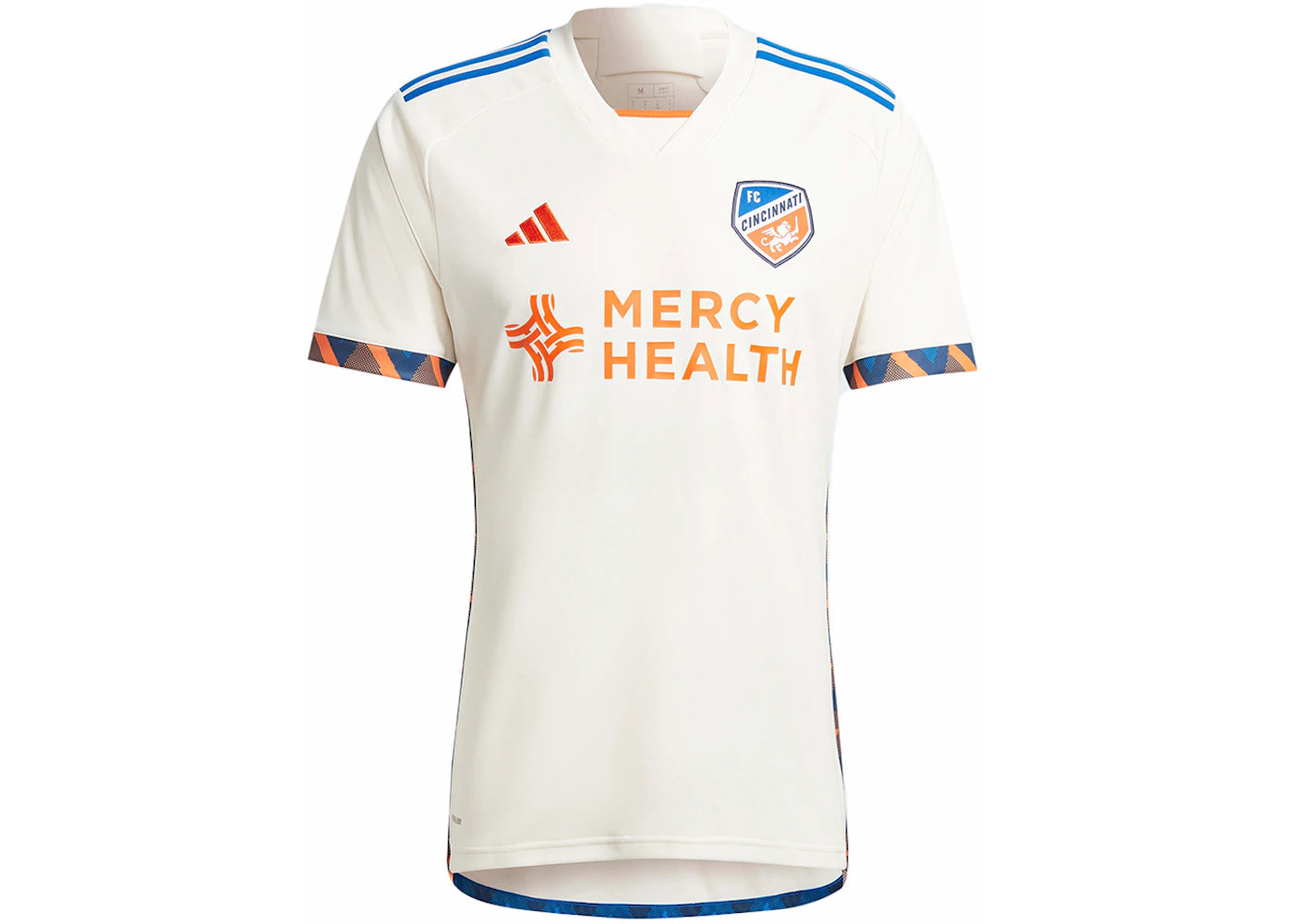 adidas FC Cincinnati 24/25 Away Jersey Chalk White