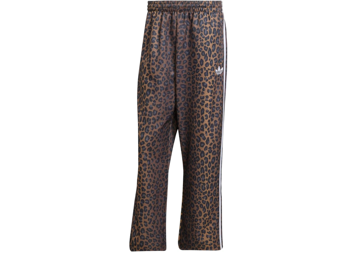 adidas Firebird Loose Leopard Track Pants Bronze Strata