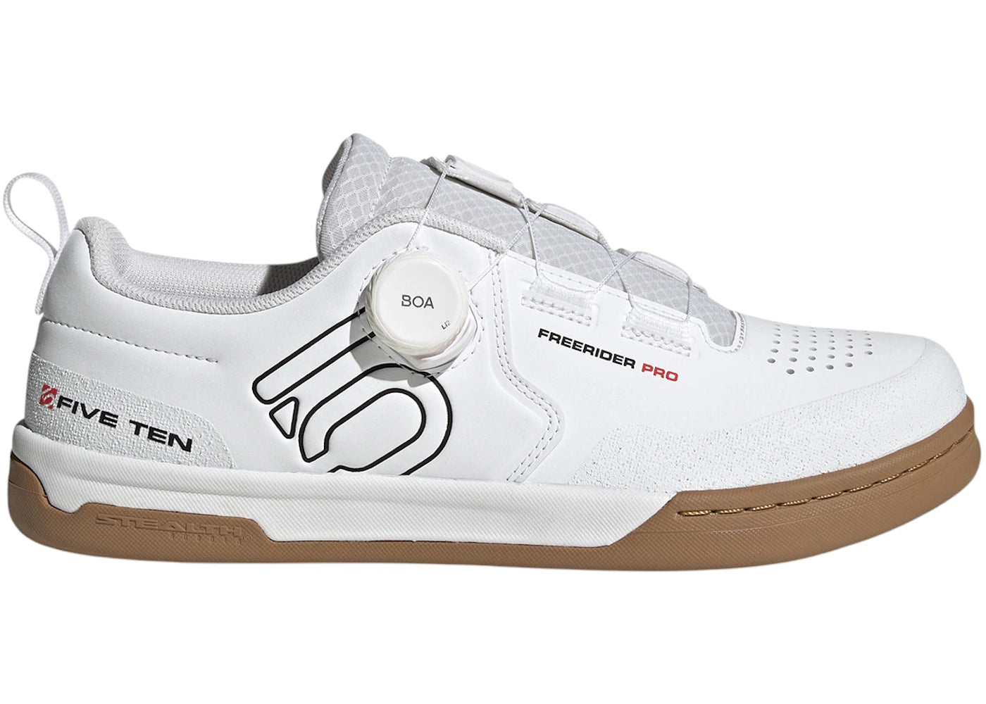 adidas Five Ten Freerider Pro BOA Cloud White Core Black Red