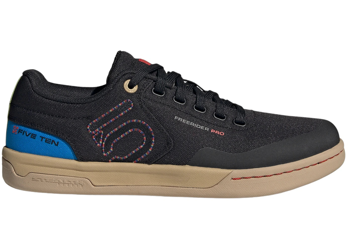 adidas Five Ten Freerider Pro Canvas Core Black Carbon Pulse Lime