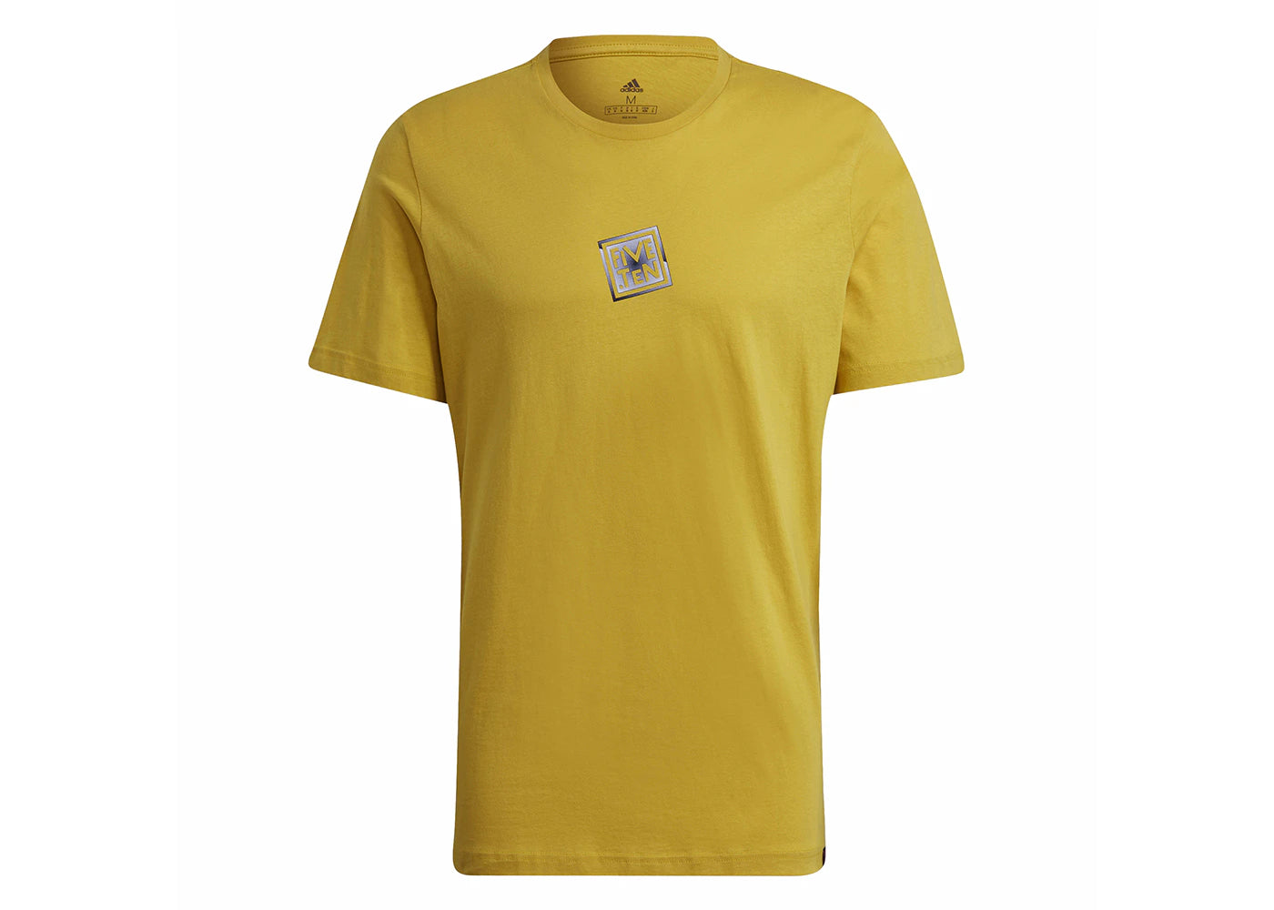 adidas Five Ten Heritage Logo Tee Hazy Yellow