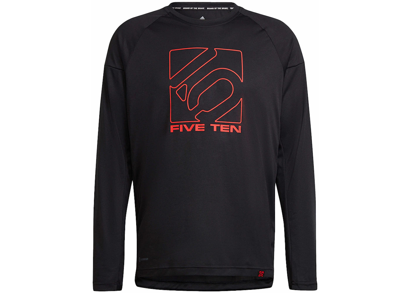 adidas Five Ten Long Sleeve Jersey Black