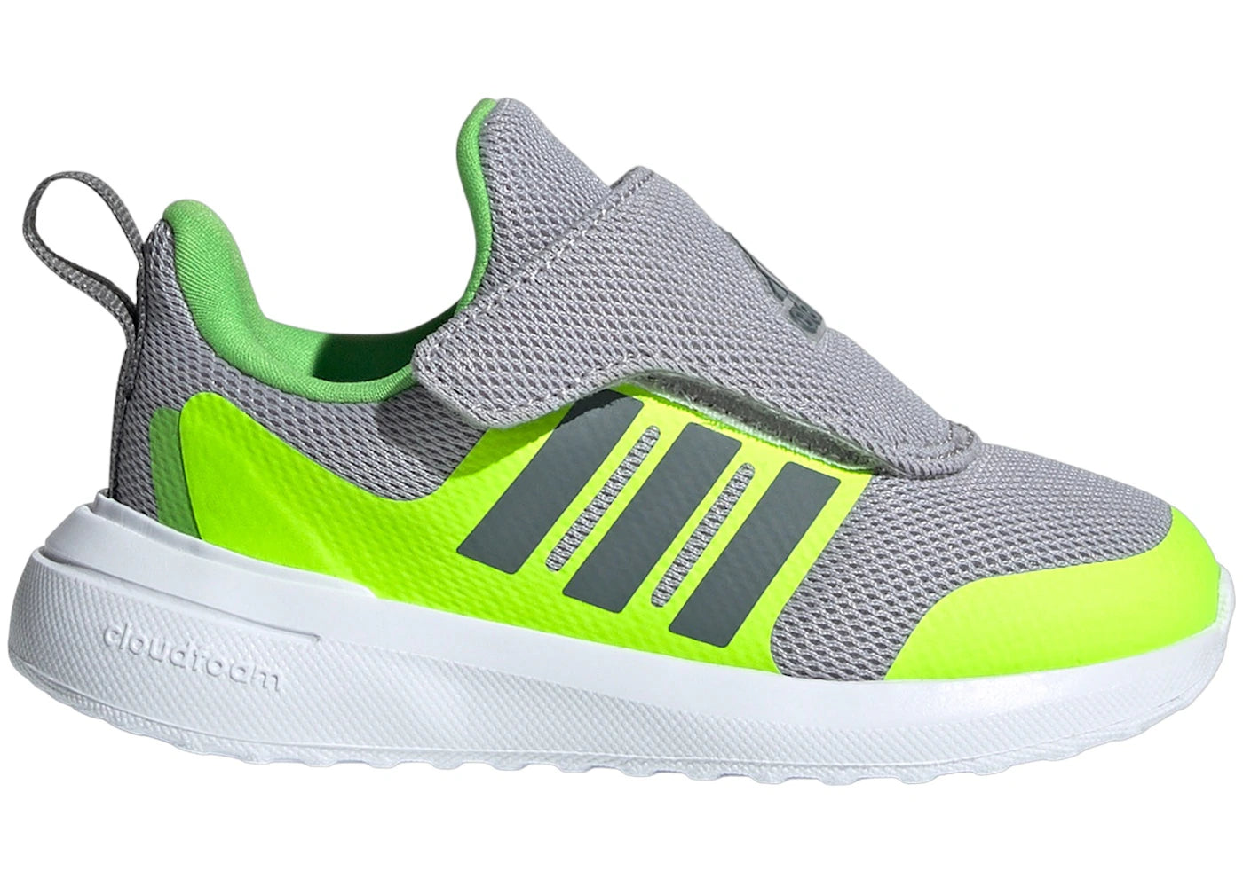 adidas Fortarun 2.0 Grey Grey Lucid Lemon (TD)