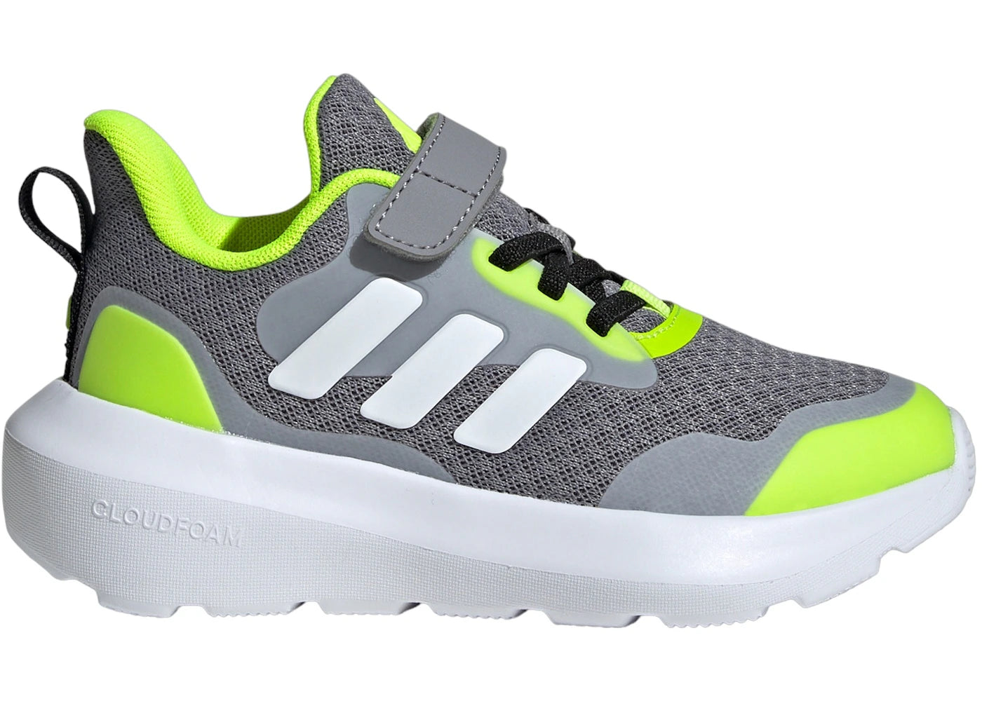 adidas Fortarun 3 Grey Cloud White Lucid Lemon (PS)